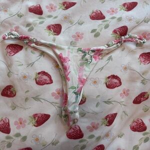 Frankie's Bikinis Floral Bikini Bottoms